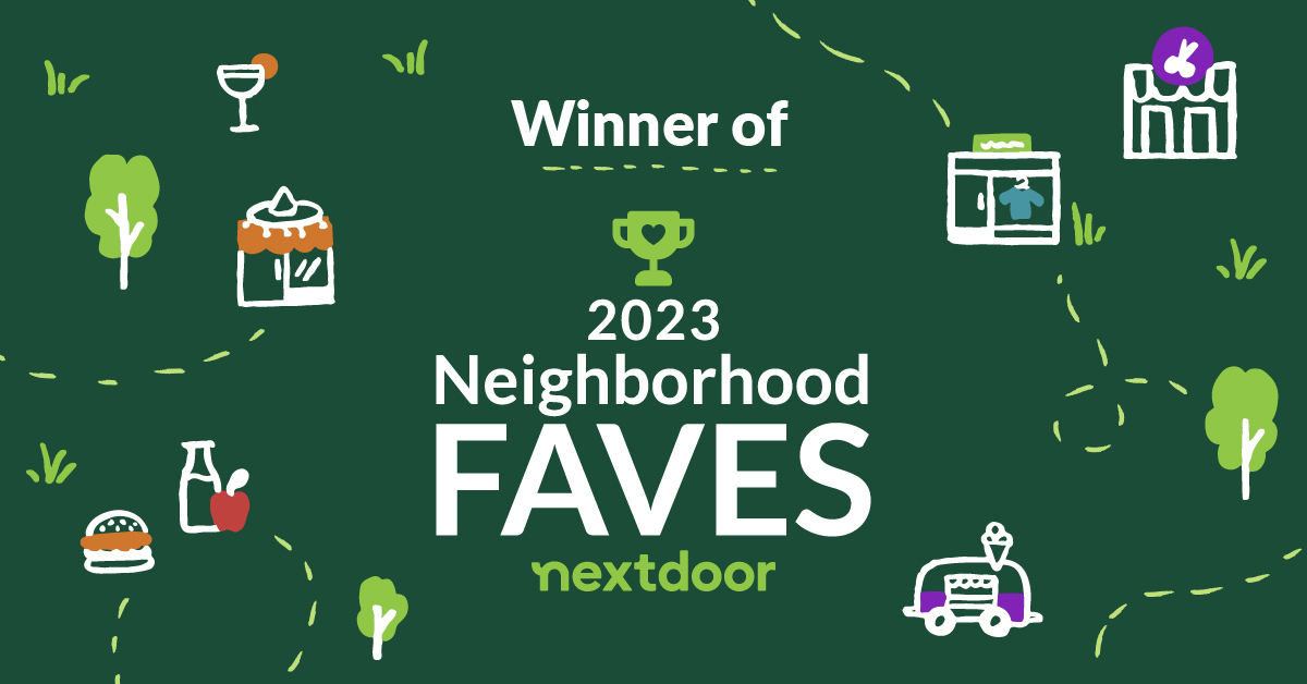 Nextdoor 2023 Neighborhood Faves Winner!